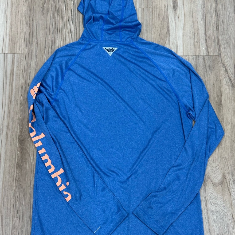 Columbia Men's Blue Swim Hoodie - Picture 4 of 4